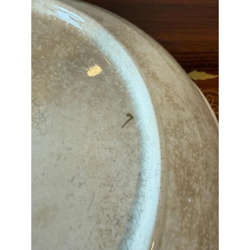 Antique Buffalo Pottery Floral Art‎ Nouveau Bowl 11